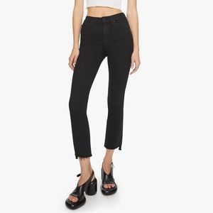 NWT MOTHER The Insider Crop Step Fray in Not Guilty - 24